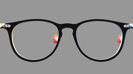 透明通道智能眼镜AR眼镜未来眼镜