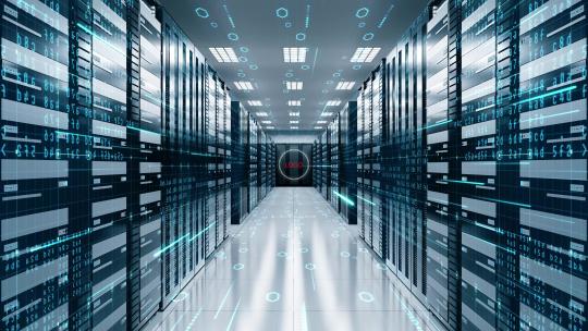 4k服务器机房数据中心ae模板