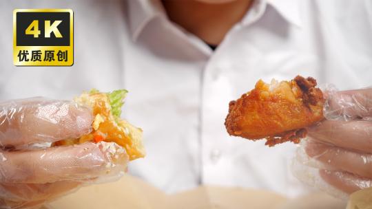 多人吃外卖合集年轻人暴饮暴食吃垃圾食品