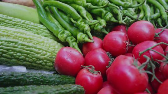 新鲜蔬菜实拍西红柿