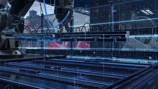 工厂工业车间智慧智能生产