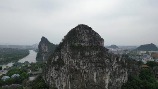 桂林南溪山4A景区航拍