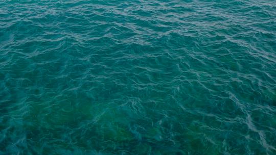 蓝色海水海面纹理 波浪波纹 碧波荡漾