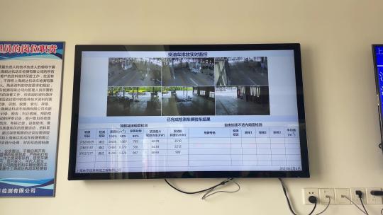 汽车上线检测年审检测公司流程汽车年度审核视频素材模板下载