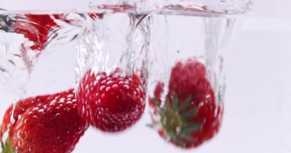 水果 草莓视频素材