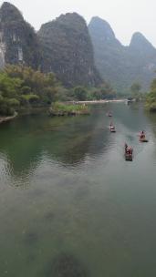 桂林山水风光航拍
