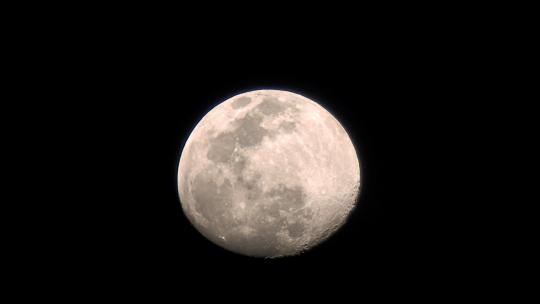 超级月亮升起特写 月球视频素材模板下载
