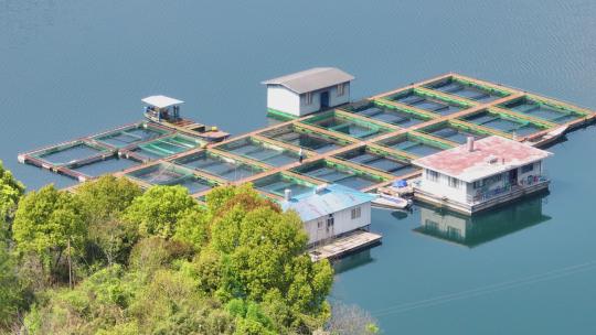 4k航拍浙江杭州千岛湖