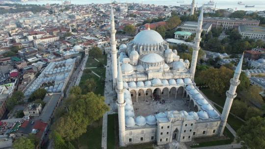 空中苏莱曼尼耶清真寺