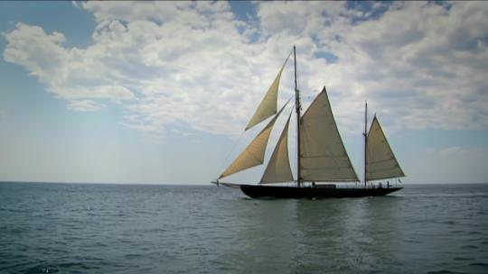 帆船航海扬帆起航远航励志梦想征程8视频素材模板下载
