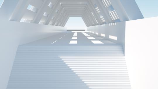 创意延时光影空间变化