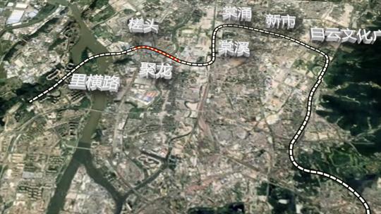 三维卫星云图铁路线路隧道地图