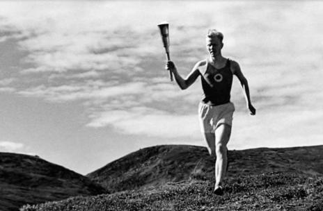 1952年奥运会开幕式 圣火传递 入场式 点火