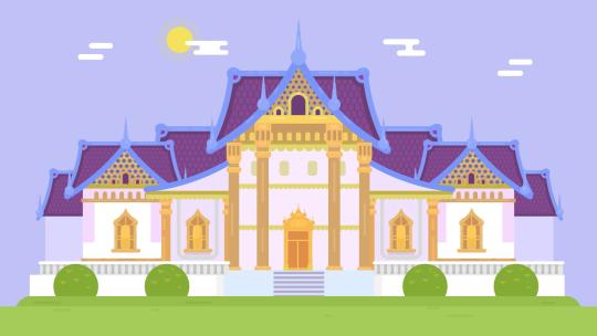 Temple宫殿城堡教堂AE视频素材教程下载
