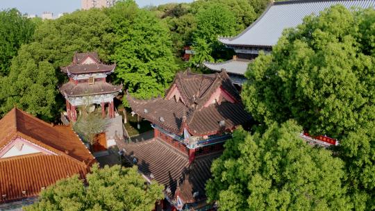 湖南长沙松柏寺古典建筑之美寺庙实拍视频