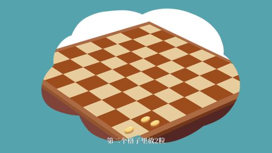 西塔国际象棋麦子动画AE模板