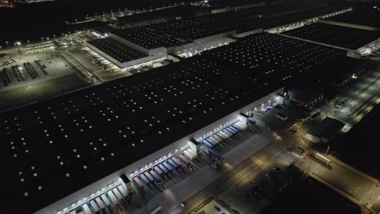 上海特斯拉汽车工厂建筑