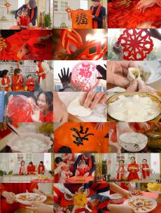 2024龙年春节过年大合集高清在线视频素材下载