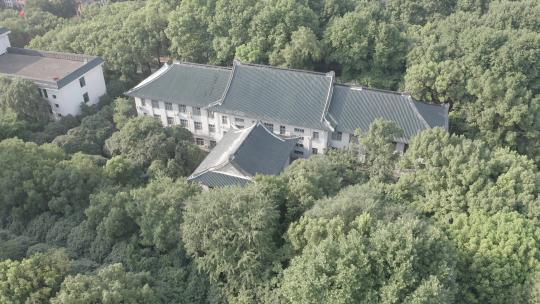 湖北武汉华中师范大学空镜航拍