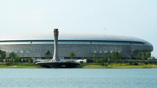 东安湖运动馆场地多镜头