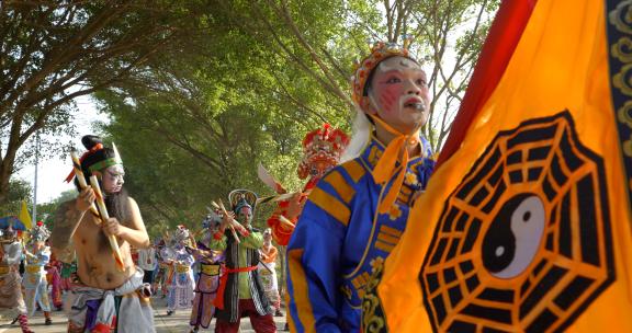 非遗潮汕英歌舞 中华战舞民俗表演