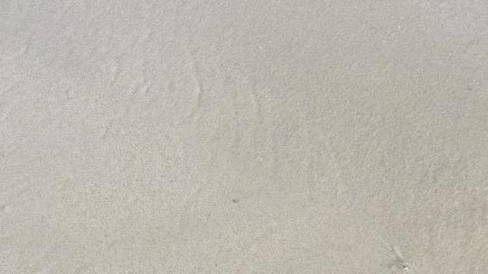 沙滩上的沙子特写镜头