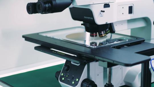 显微镜仪器检测监测测试微观观察晶片