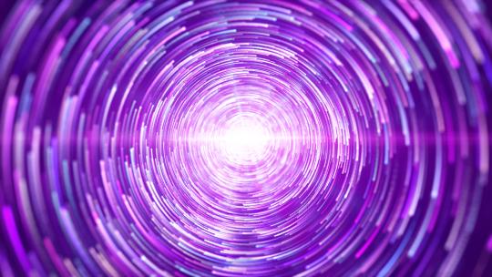 绚丽唯美紫色星空星轨延时粒子光线婚礼背景视频素材模板下载