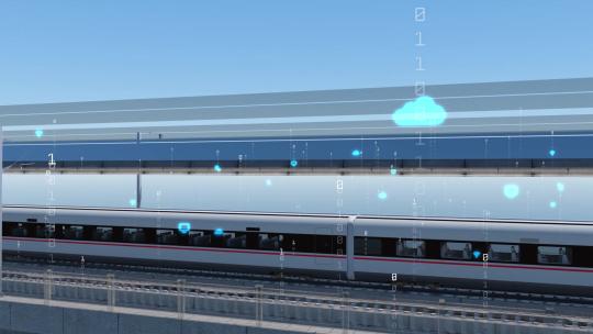 科技高铁动画