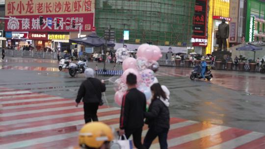 长沙黄兴路步行街街景