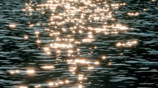 唯美水波纹波光粼粼闪耀