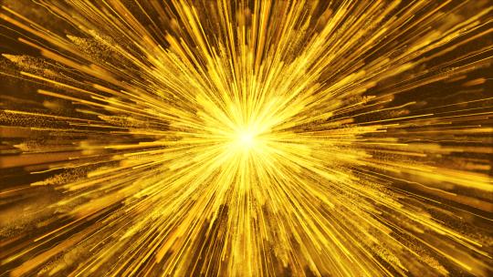 豪华金色粒子光线条纹颁奖典礼大屏背景视频
