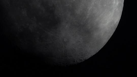 夜晚满月月亮特写延时视频素材模板下载