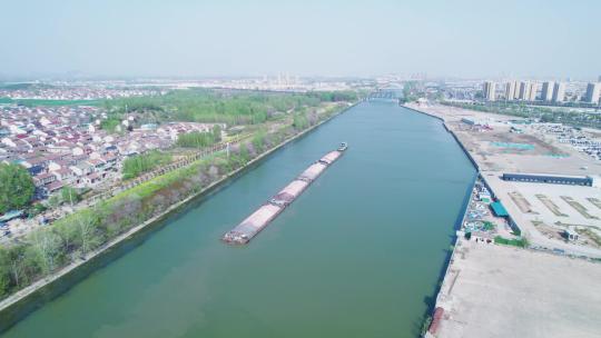 徐州市京杭大运河航拍