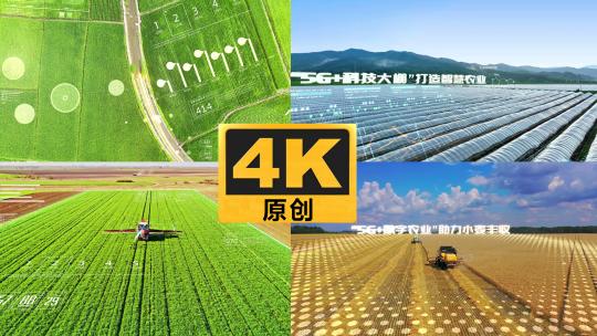 原创4k智慧农业生产 数字化种植AE模板高清AE视频素材下载