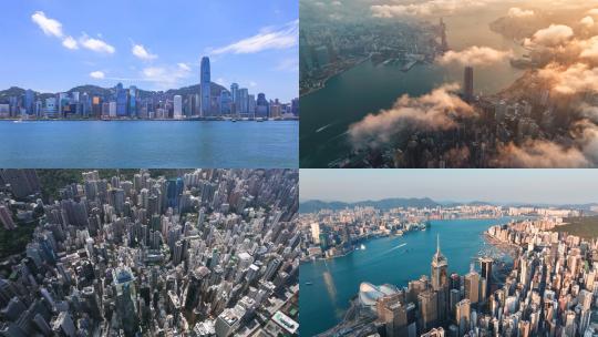 【合集】中国城市 沿海 香港 繁华 海景