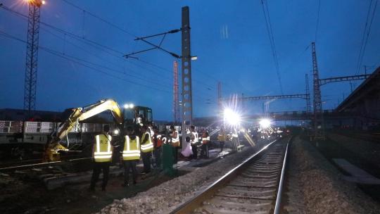【铁路】设备升级改造  施工  铁路集体作业
