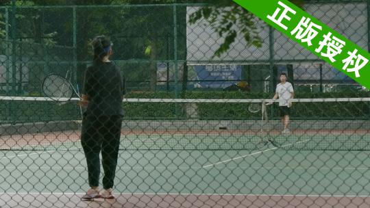 合集_网球场打网球4K视频素材模板下载