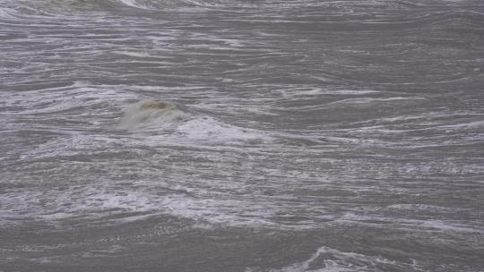 波涛涌动的海浪视频素材模板下载