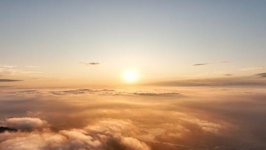 日出延时云海阳光山峰太阳森林大气震撼开场