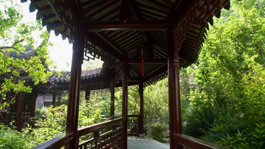 中国传统古建筑长廊