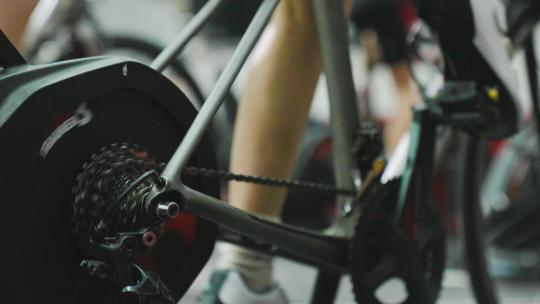 竞速自行车训练视频素材模板下载