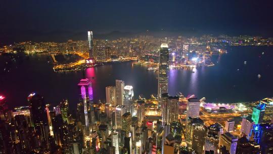 香港夜景视频素材模板下载