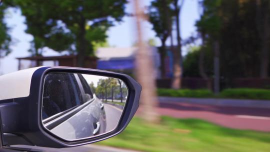 开车 手持方向盘 车内镜头 行驶中车内镜视频素材模板下载