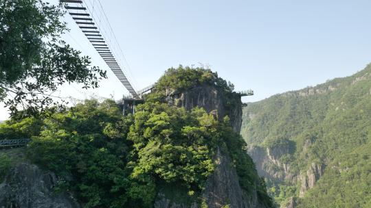 浙江温州楠溪江自然风景，龙湾潭