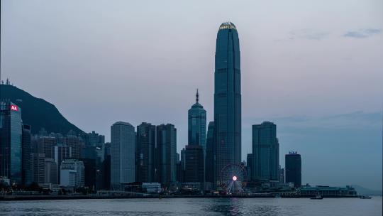 香港IFC国际金融中心延时摄影