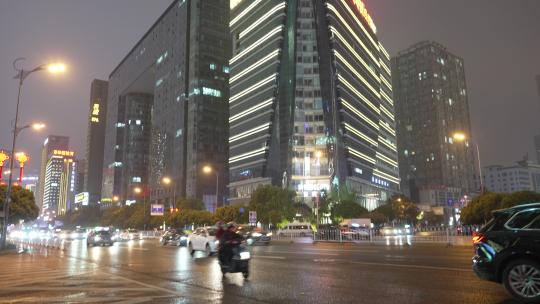 长沙黄兴街步行街夜景