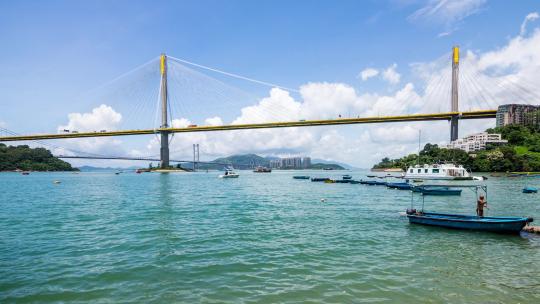 香港的延时桥