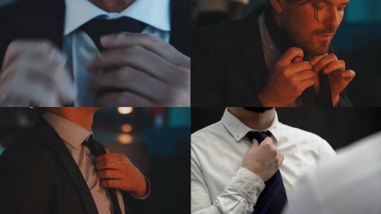 【合集】商务着装打领带