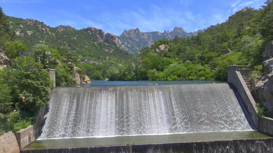 绿水青山 青岛北九水风光 青岛崂山